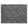 thumbnail image 2 of Addison Rugs Chantille Indoor/Outdoor Transitional Floral Black Washable Rectangle Rug, 1'8" x 2'6", 2 of 6