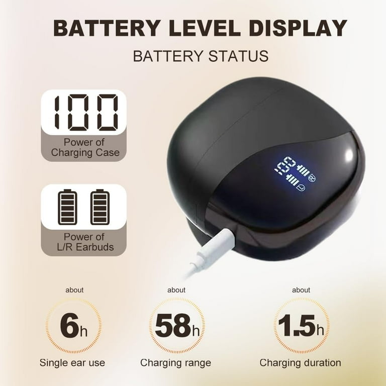 2025 AI Translator Earbuds - Real-Time Translation In 144 Languages, Voice & Text Translation, HD Sound For Travel & Business