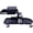 Black-1, variant on 5-in-1 Multi-Game Table, for Indoor/Home, Long-Lasting Performance, Powder-Coated Steel Adjustable Feet