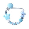 Personalized Pacifier Clips Koala Pacifier Chain Holder For Newborn Teething Soother Chew Toy For Kids