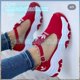 thumbnail image 2 of Tenis Mujer 2023 Otoño Nuevo Color Suela Gruesa Contraste Gamuza Hebilla Lazo Europea Y Americana Casual Solo Gao Jiahui unisex, 2 of 2