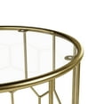 thumbnail image 6 of Adore Decor Harper Side Table Gold (FUST10018A), 6 of 8
