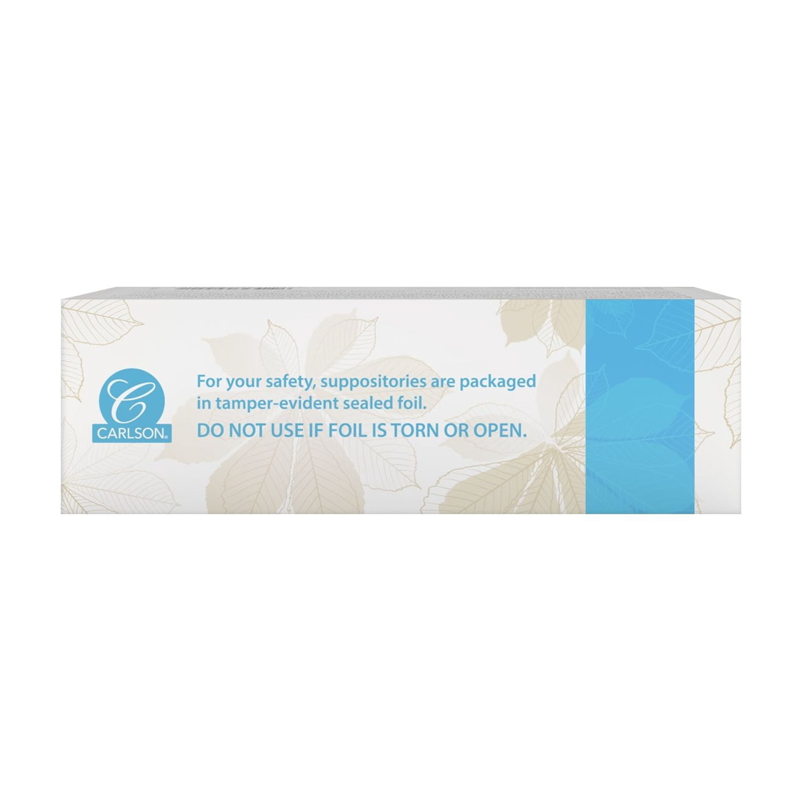 Carlson - Key-E Suppositories, 30 IU (20 mg) Vitamin E Suppository, Moisturizes and Nourishes, 48 Count