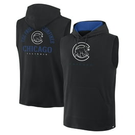 Grand Pull à 1/2 Zippé Antigua Chicago Cubs - Bleu Et Blanc - Taille L - MLB