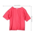 thumbnail image 2 of TABLETREANDS Camiseta Mujer Oversized Rosa Manga Corta Con Transpirable Y Estilo Casual, 2 of 6