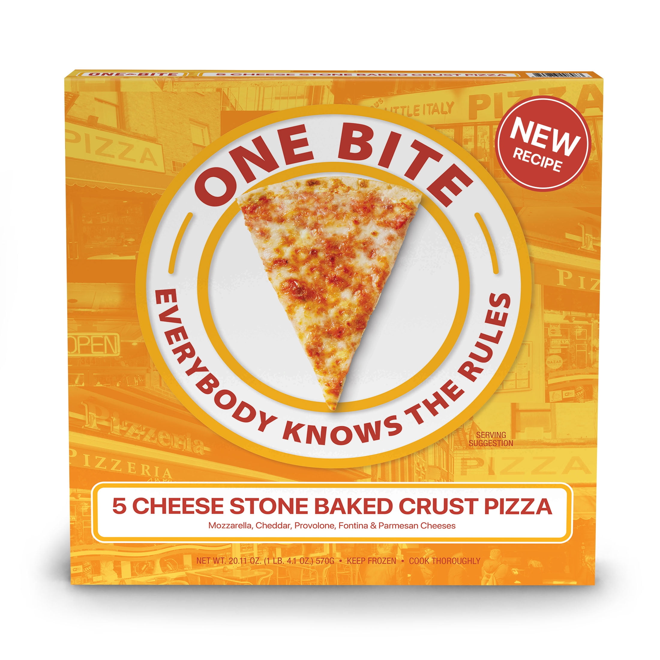 One Bite Frozen Cheese Pizza 12 - 12" 20.11oz - Walmart Inventory ...