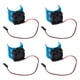 thumbnail image 1 of Disipador de de Metal 4X con ventilador de refrigeración de 5V para Motor de tamaño 1/10 RC Car 540 550 3650, 1 of 8
