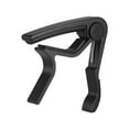 thumbnail image 4 of Multi-Color Aluminum Alloy + Silicon Guitar Capo - Lightweight 44g, 3.1x3in Size - Compatible with Acoustic Guitars, Ukuleles & String Instruments - Black/Silver/Red/Blue/Gold Options Available, 4 of 7