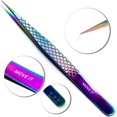 thumbnail image 2 of LLBA Lash Tweezer Professional Volume False Lash Application Tool | Multi Shapes & Purposes Tweezers | Non-Slip Grip Tweezers for Volume, Isolation & Classic Lashes (Galaxy, Move It Classic), 2 of 7