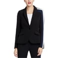 thumbnail image 1 of Rachel Roy Blazer Rayé pour Femmes, Noir, 6, 1 of 1
