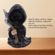thumbnail image 3 of Resina Gótica Grim Reaper Escultura para Halloween Partido Interior Y Al Aire Libre Pantalla, 3 of 7