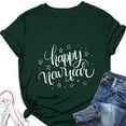 thumbnail image 4 of felwors Happy New Year Shirt for Women 2026 New Years Eve T-Shirt Countdown Fireworks Holiday Party Tops(Dark Green, XXL), 4 of 8