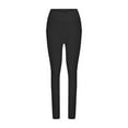 thumbnail image 5 of BXINGOHAI Women's Leggings Casual Yoga Pants V Crossover High Waisted Tight Pants Workout Legging Black,S, 5 of 5