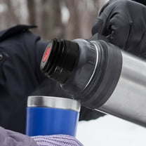 RENACLIPY 2Pcs Plastic Water Bottle Lid with Thermal Insulation for Vacuum Flask