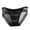 Black [Womens Underwear Clearance Sales Today Deals], variant on WEIWEN See Through Underwear Women Breathable Lace Scalloped Edge Low Rise Panties for Women Sheer Thongs Bikini Hipster Briefs Ladies Underwear Black, M