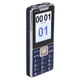 thumbnail image 4 of Teléfono celular para personas mayores Pantalla HD a color de 2,4 pulgadas Botones grandes Batería de 6800 mAh Teléfono dual SIM 2G con tecla SOS 100‑240 V Enchufe estadounidense azul, 4 of 10