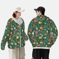 thumbnail image 6 of Kll Merry Christmas Print Men'S Women’s Upf 50+ Sun Protection Outdoor Hoodie Jacket Long Sleeve Fishing Hiking Performance Shirt- Xx-Large, 6 of 8