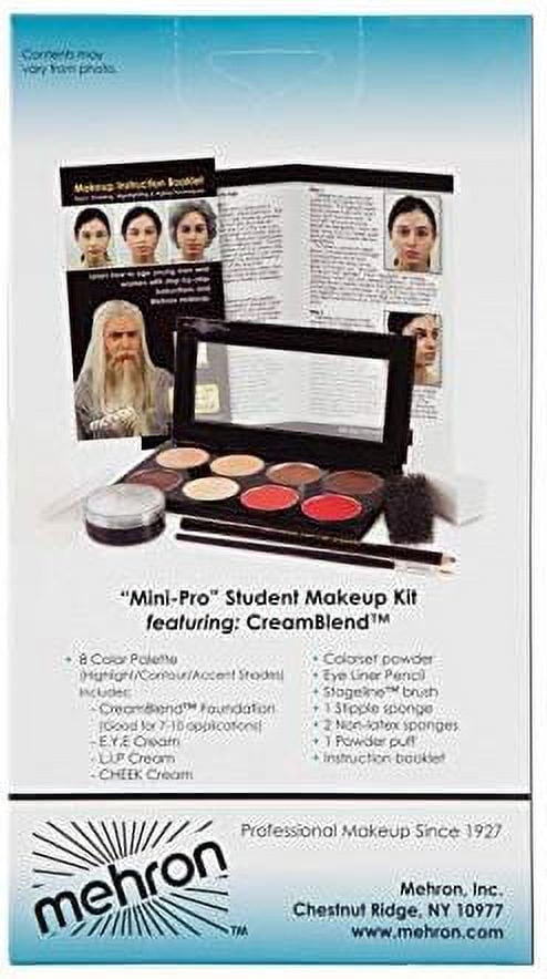 Deluxe Student Theatrical Makeup Kit Light/Fair