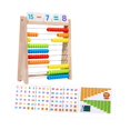 thumbnail image 2 of Classic Wooden Abacus Contando juguete de 10 filas Regalos de desarrollo de juguetes de juguetes educativos para el juguete de matemáticas para el, 2 of 9