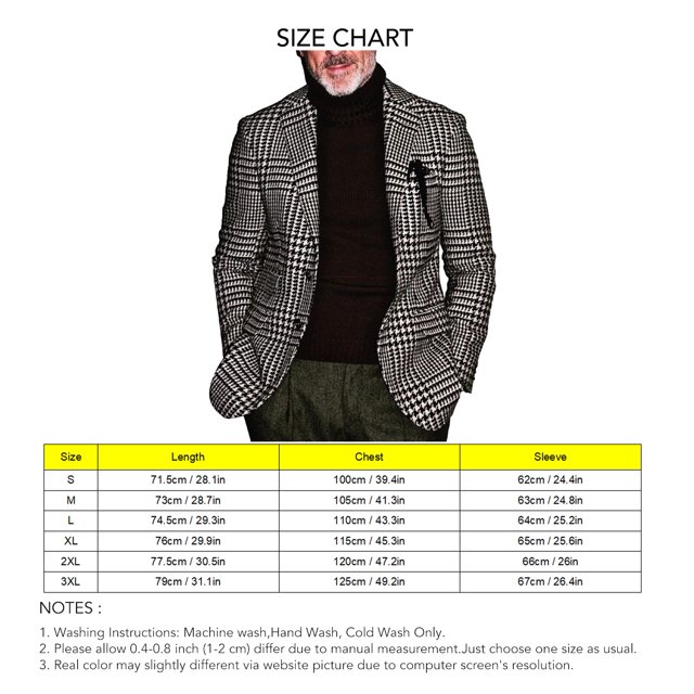 Top De Negocios Para Hombre, Chaqueta De Traje Informal De Manga Larga Con Un Solo Pecho Para Hombre, Poliéster Lavable A Máquina Para El Trabajo ANGGREK Otros