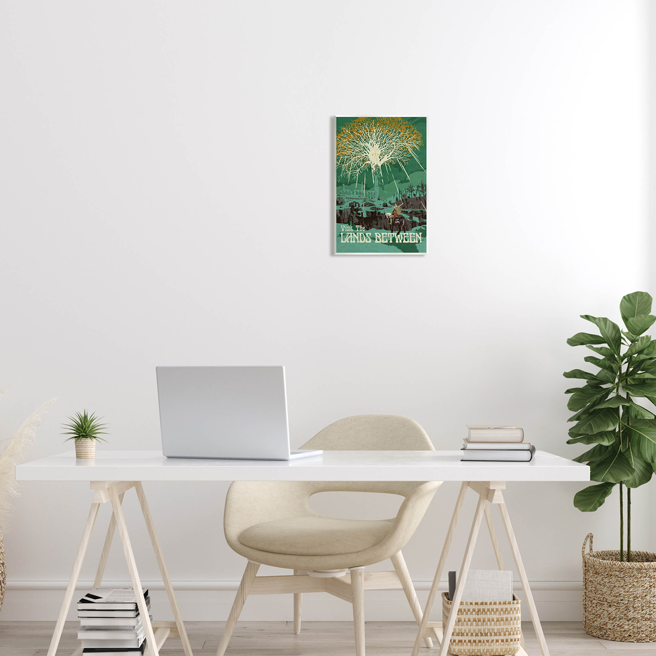 Stupell Industries Visit The Lands Between Scenery Graphic Art Unframed Art Print Wall Art, Design by Matheus Lopes Castro