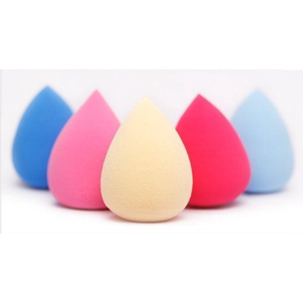 LaVieEnRose Set of 4 Makeup Blender Sponges / Face Cleaning Powder Puff