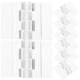 thumbnail image 1 of 10pcs Acrylic Hinges Transparent Hinges Folding Hinge Box Hinge For Cabinet Drawers, 1 of 9