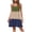 Green, variant on Boho Dresses for Women 2026 Tie Shoulder Spaghetti Strap Tiered Ruffle Mini Dress Loose Flowy Sundress Casual Beach Sun Dress Holiday Travel Clothing