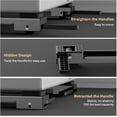 thumbnail image 3 of Appliance Rollers Heavy Duty,Newest Extendable Appliance Sliders,Liftable Washing Machine Base,Easily Move Washer and Dryer Machines,Refrigerators,Furniture-Grey, 3 of 13