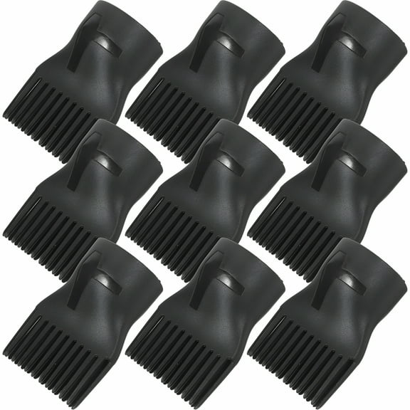 ACDANC Blow Dryer With Comb Attachment Volume Maximization Plastic For Men 10 Pcs