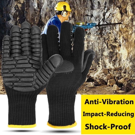 VISALY Workwear Safety Gloves Anti Vibration Gloves | Lifting Gloves Womens with Touchscreen Fingers Foamed Anti-Mechanical Womens Work Gloves Womens Workout Gloves Womens Gloves | 1Pair