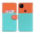 thumbnail image 2 of Compatible with Google Pixel 4A 4G Cute Animals Pattern Wallet Case with Card Slots Flip Cover, 2 of 5