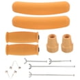 thumbnail image 1 of 1 juego de almohadillas de repuesto para muletas, para axilas y empuñaduras Puntas de goma antideslizantes para bastones Cómoda almohadilla para axilas, 1 of 7