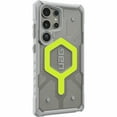 thumbnail image 2 of UAG Samsung Galaxy S24 Ultra Case Pathfinder Clear Active Neon, Magnetic Charging Rugged Military Drop-Proof Impact Resistant Non-Slip Protective Cover, 2 of 2