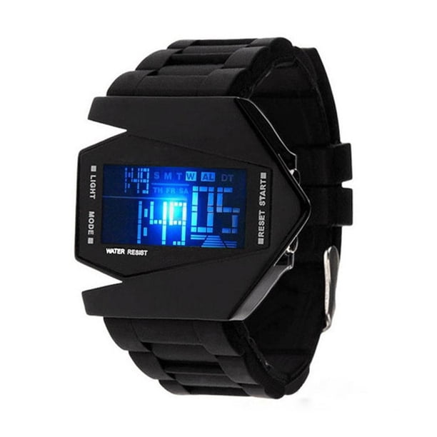 Reloj Con Pantalla Digital Deportiva Al LED Unisex 5 Uds.