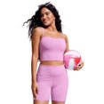 thumbnail image 4 of Top de Bikini CRZ YOGA Sin Tirantes con Relleno Rosa Mediano, 4 of 5