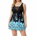 thumbnail image 1 of HAWEE Two Piece Bathing Suit for Women Tummy Control Plus Size Swimwear, L, 1 of 6