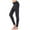 Black, variant on ZZwxWA Leggings for Women - High Waisted Workout Leggings for Women Running Exercise Belly Control Solid Color Yoga Pants