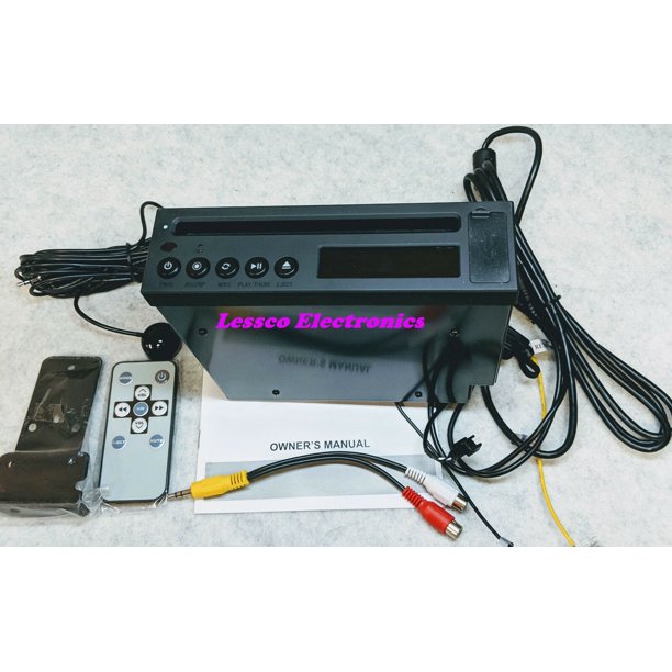 Multi Disc USB Integrated Add On CD Player That Fits All Vehicles w