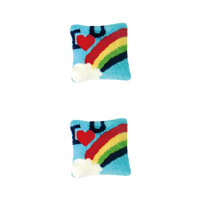 kurtrusly Libérer Créativité Bricolage Accessoires Broderie Coussin Kits Différents Modèles Type4 2Set