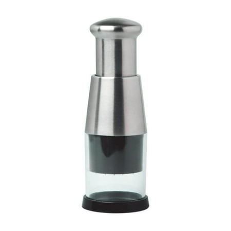 

TIERPOP Slap Chopper Vegetable Cutter Easy to Clean Slap Press Chopper Stainless Steel