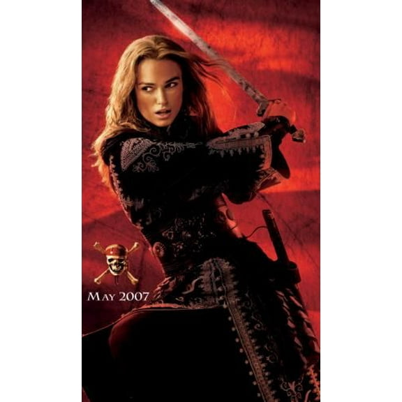 Pirates Of The Caribbean Keira Knightley Metal Print 12x16 12x16 Square Adults AB Posters