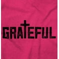 thumbnail image 2 of Grateful Thankful Christian Jesus Youth Hoodie Boy Girl Teen Brisco Brands L, 2 of 6
