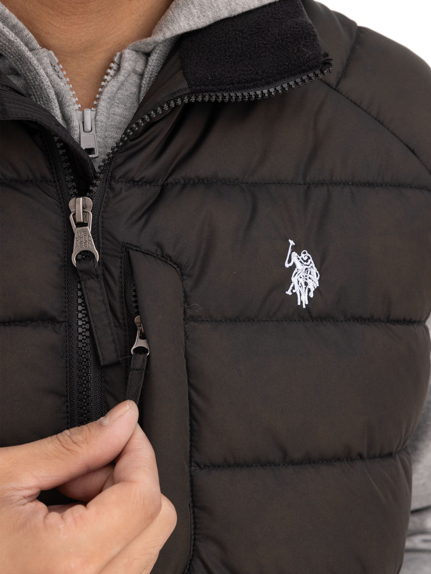 U.S. Polo Assn. Men's & Big Men's Signature Puffer Vest, Sizes S-3XL