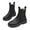 Black, variant on Woobling Ladies Comfort Pull On Ankle Boots Womens Dress Anti Slip Chelsea Boot Women Waterproof Booties Black 9