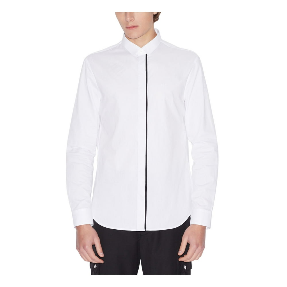 mens armani long sleeve top
