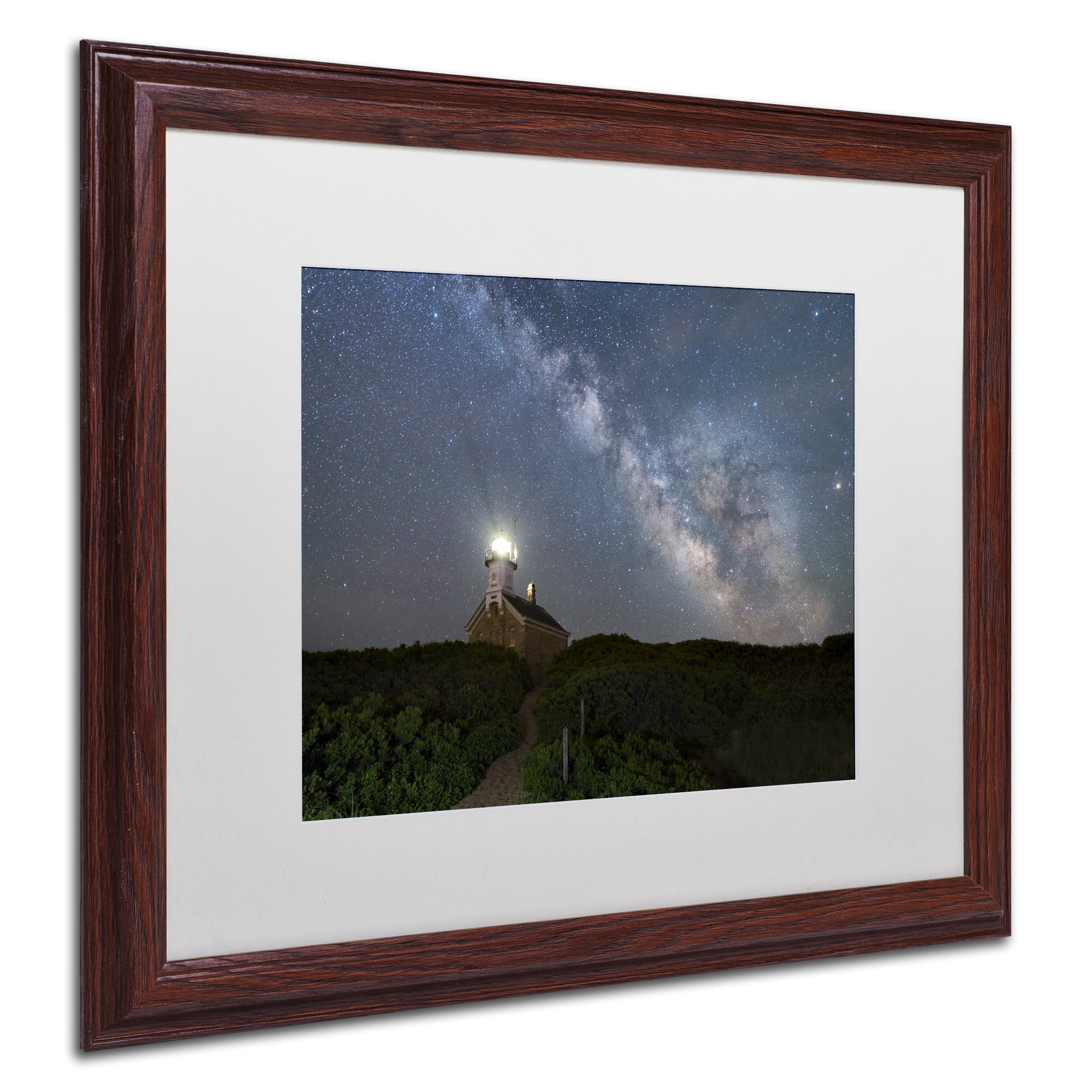 Trademark Fine Art 'Over the Top' Matted Framed Art by Michael Blanchette Photography