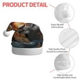 thumbnail image 6 of Cauagu Colorful Plant Tiger for Adult Christmas Hat,1-Pack Xmas Holiday Hat Santa Hat for Women & Men Festive Headwear Accessories Fit for Christmas/New Year/Party, 6 of 6