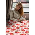 thumbnail image 6 of Yibo Strawberry Pattern Blanket Soft Flannel Throws Cozy Lightweight Blankets for Couch Bed Sofa Practical Gift Unisex X-Small 40"×30" for Toddler/Leg, 6 of 7