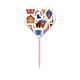 thumbnail image 1 of Rusia símbolo nacional el patron de referencia Etiqueta del corazón de la bandera del palillo de dientes, 1 of 3